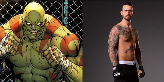 Drax the Destroyer and CM Punk