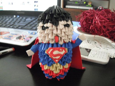 Superman-3D-origami