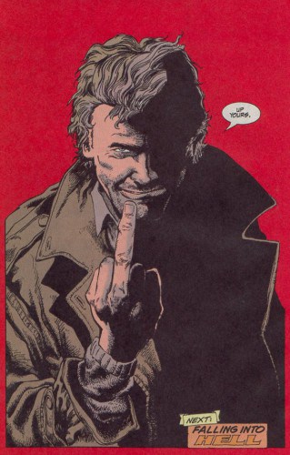 In true Constantine fashion this is how John would like to say goodbye......