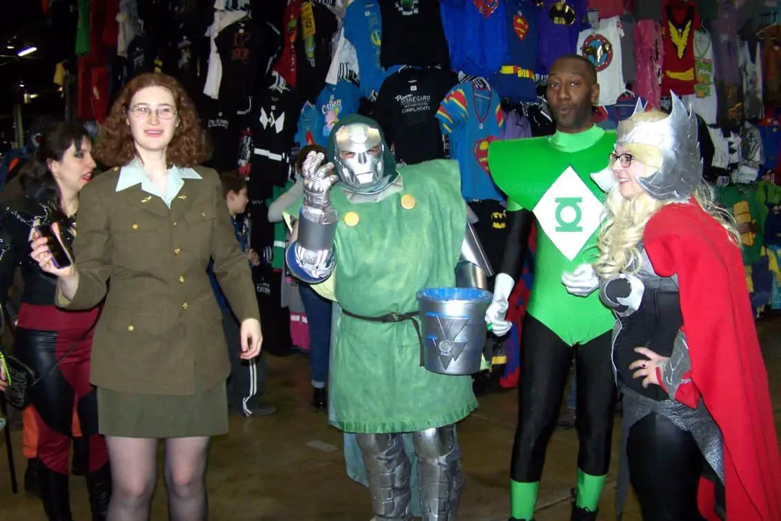 Cosplay covers a variety of costumes and techniques