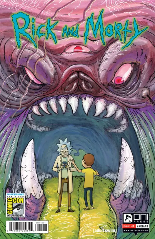 RIck and Morty sdcc