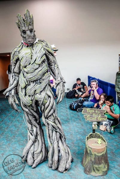 SDCC 2015 Cosplay Groot Tips