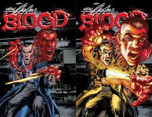 Neal Adam's TPB Bloodwith with a 3-D animated cover