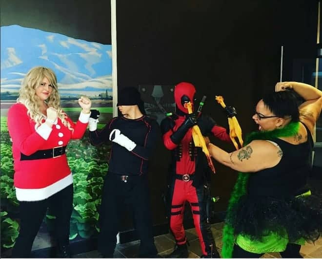 Daredevil & Deadpool are no match for the power from the Chunky Girls Universe!