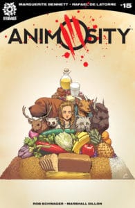 ANIMOSITY #15 Rafael de Latorre cover