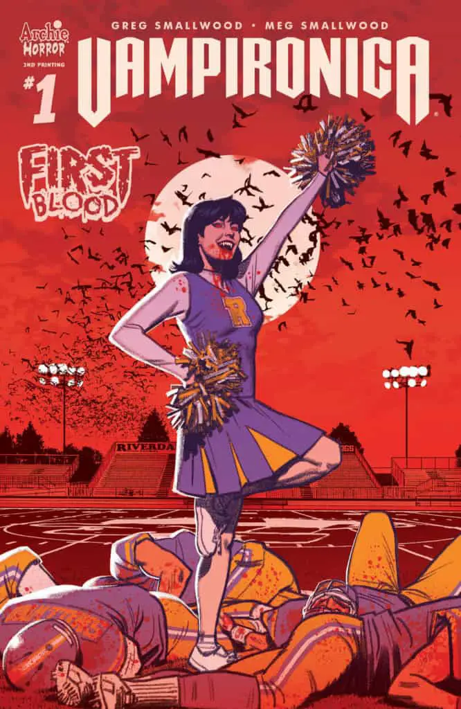 Vampironica #1 - Second Printing cover by Greg Smallwood