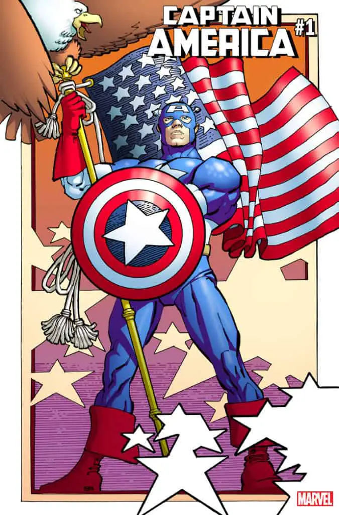 Captain America #1 - Variant Cover by Frank Miller