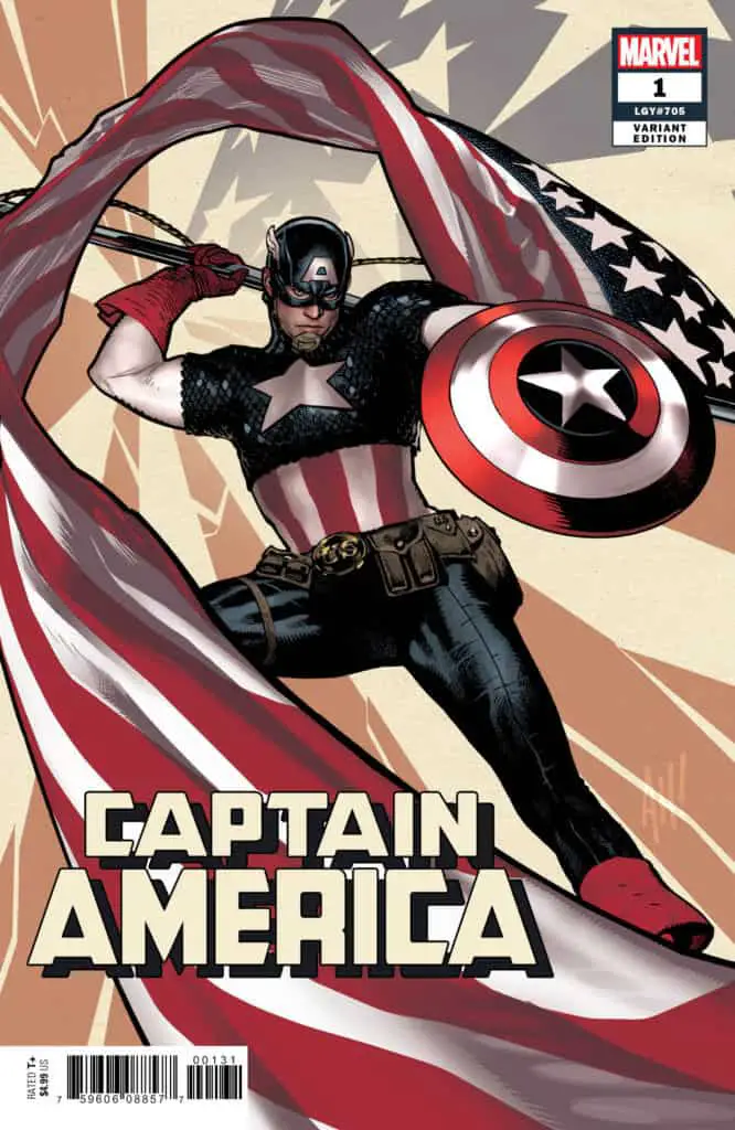 Captain America #1 - Variant Cover by Adam Hughes