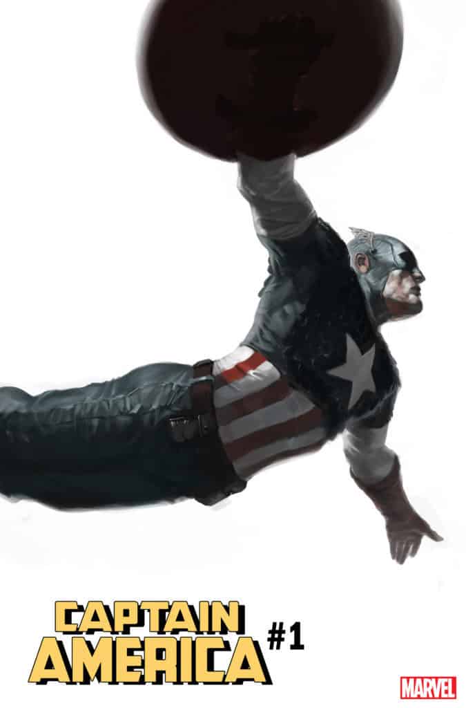 Captain America #1 - Variant Cover by Marko Djurdjevic