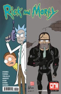 Rick and Morty #39 - Variant Cover by Howard Shum