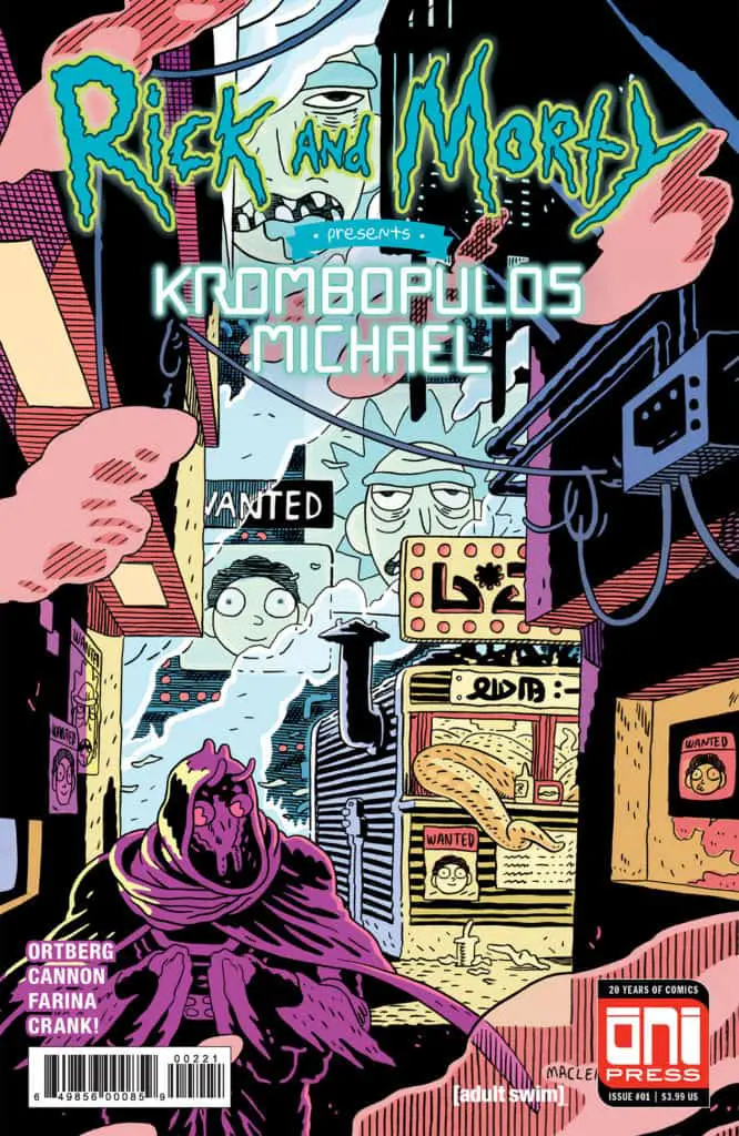 Rick and Morty Presents: Krombopulos Michael #1 Variant Cover by Andrew MacLean