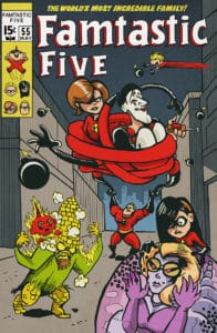 Famtastic Five - Inspired by Fantastic Four Vol 1 #108