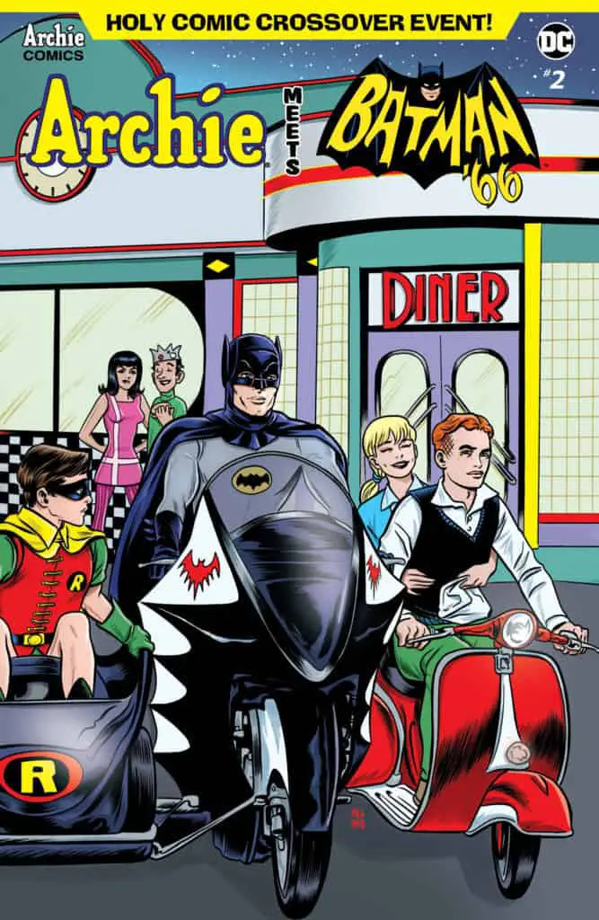 ARCHIE MEETS BATMAN '66 #2 - Main Cover by Michael Allread & Laura Allred