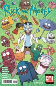 Rick & Morty #40 - Cover A byMarc Ellerby with Sarah Stern