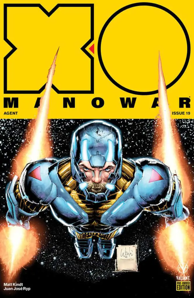 X-O MANOWAR (2017) #19 – Pre-Order Edition by Whilce Portacio