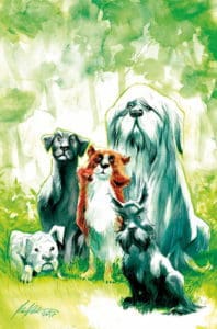Beasts of Burden: Wise Dogs and Eldritch Men #1 Variant Cover by Rafael Albuquerque