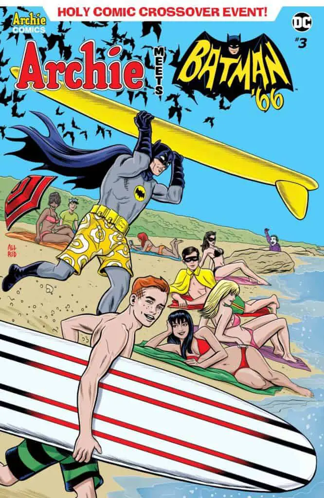 ARCHIE MEETS BATMAN '66 #3 - Main Cover by Michael Allred & Laura Allred