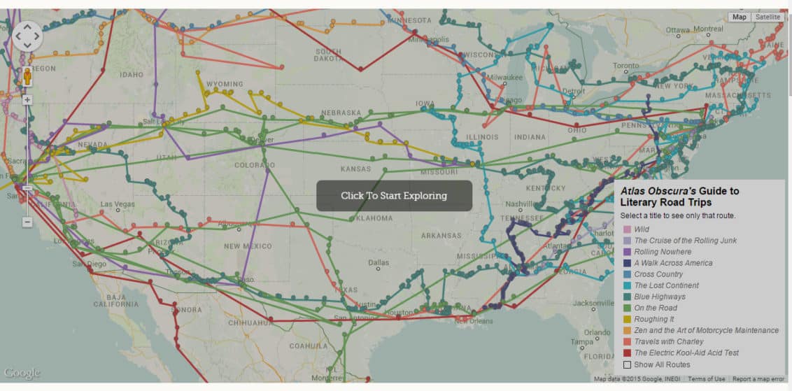 Literary Road Trips