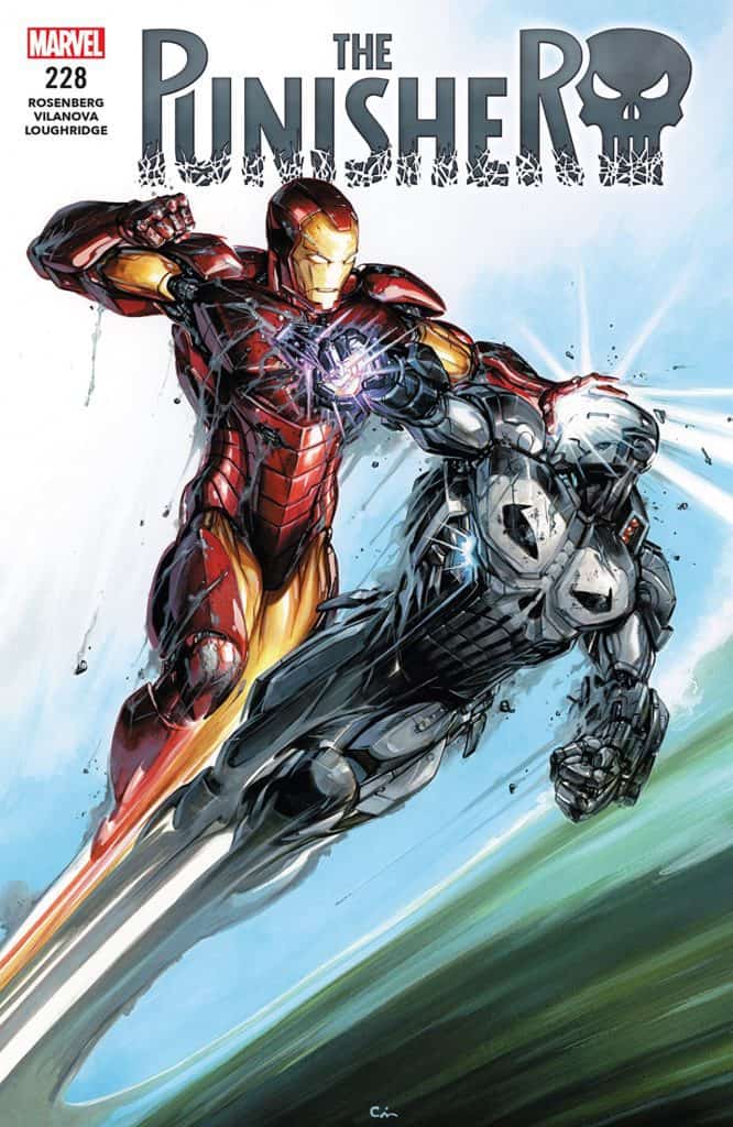The Punisher #228 - Main Cover by Clayton Crain